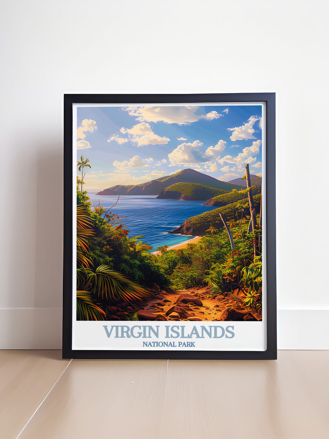 Reef Bay Trail Coastal View in Virgin Islands National Park Poster - Image 4