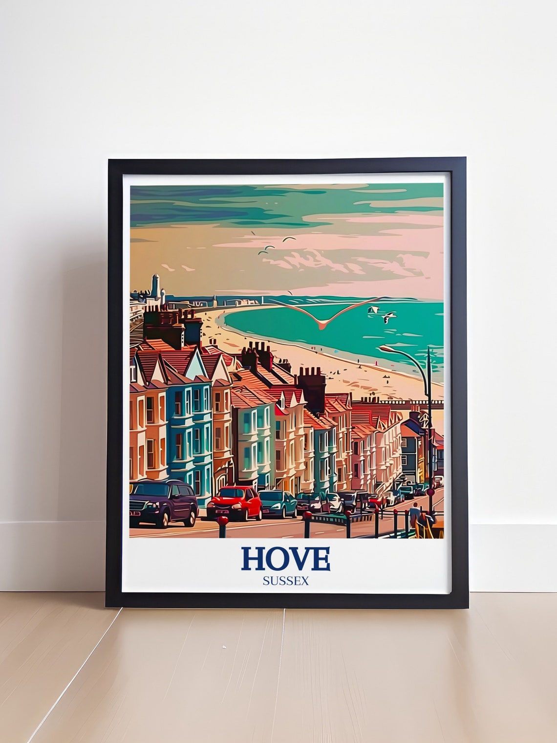 Hove Art Collection George Street Art English Channel Print George Street Wall Art Hove Travel Print - Image 4
