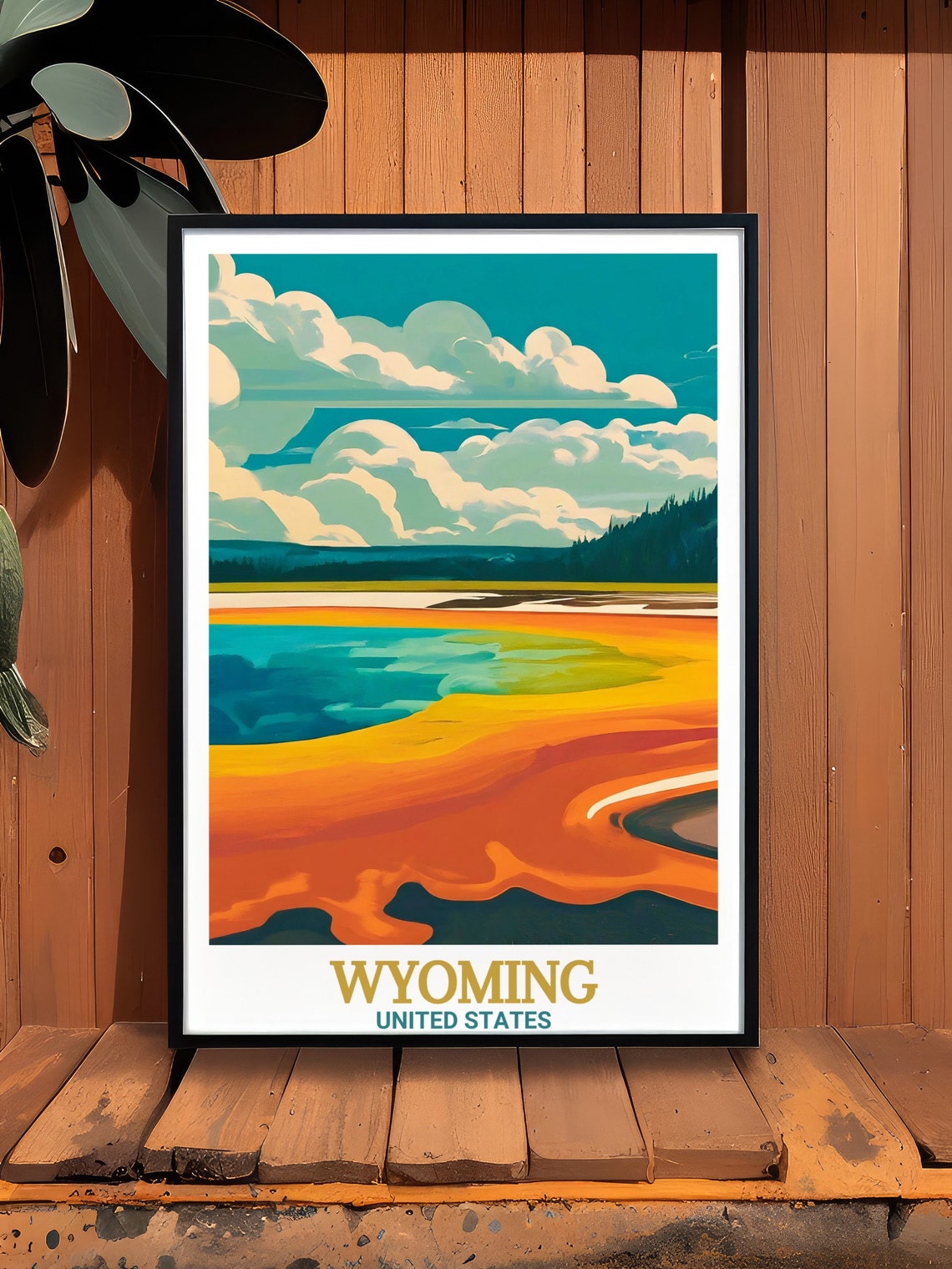 Wyoming Wall Art Yellowstone National Park Posters And Gifts Wyoming Posters And Artwork Yellowstone National Park Posters And Gifts - Image 3