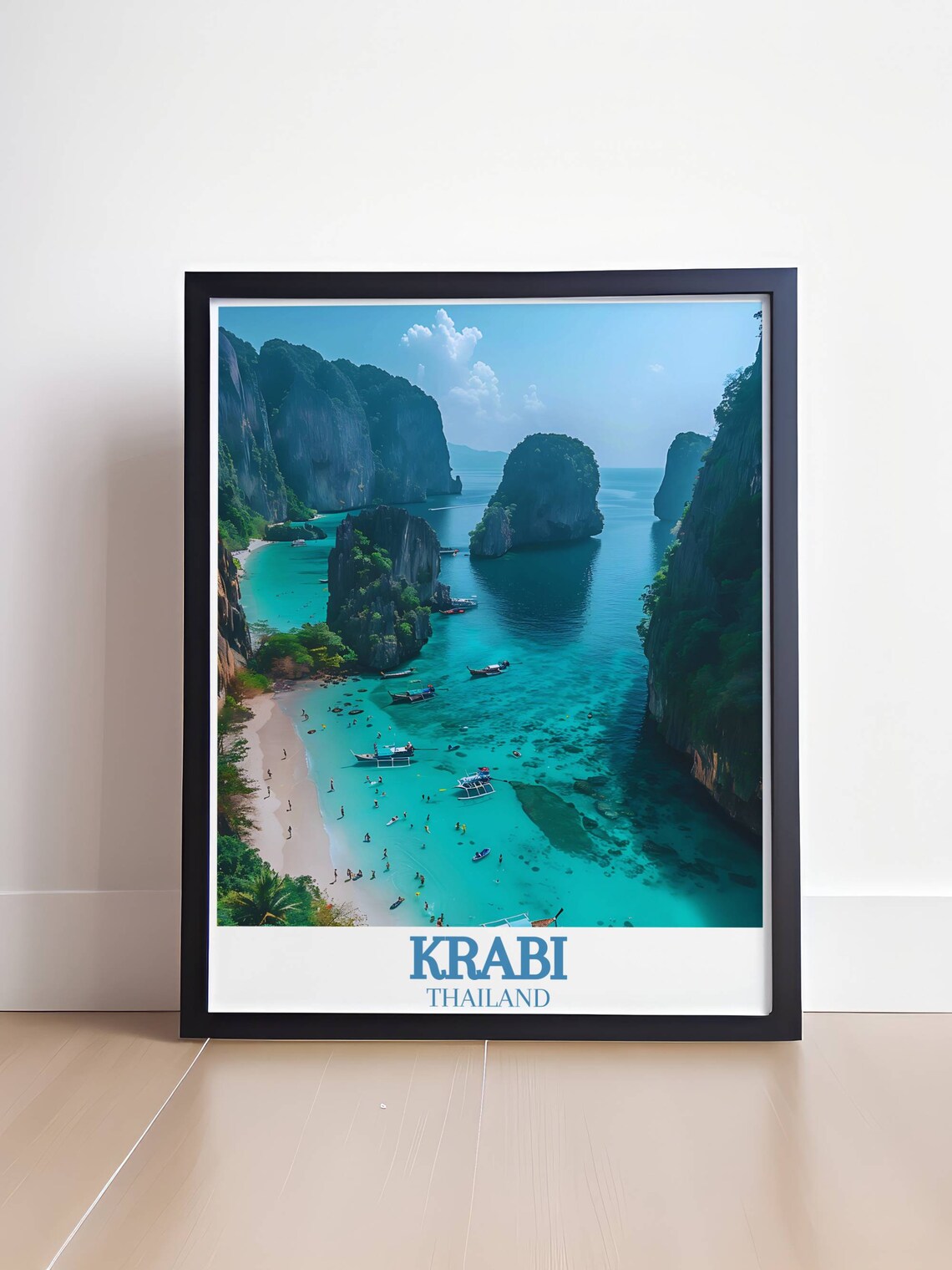 Krabi Railay Beach and Island Travel Poster - Image 4