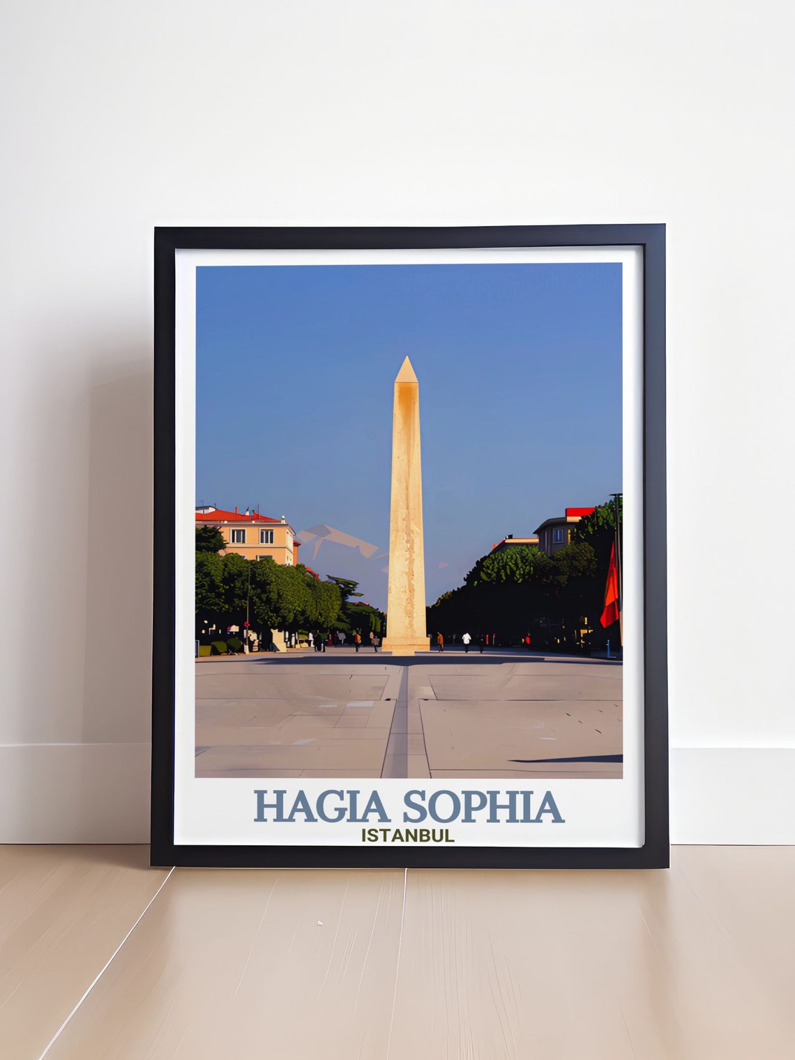 Istanbul Hippodrome Obelisk of Theodosius Sultanahmet Travel Poster - Image 4