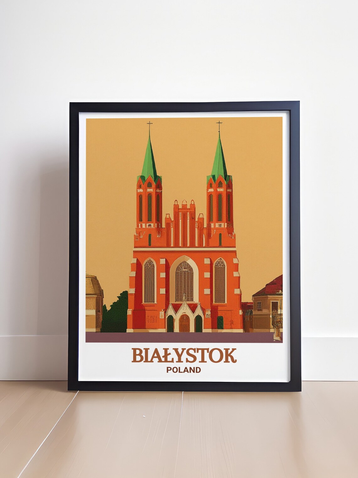 Bialystok Archikatedra Travel Poster, Bialystok - Image 4