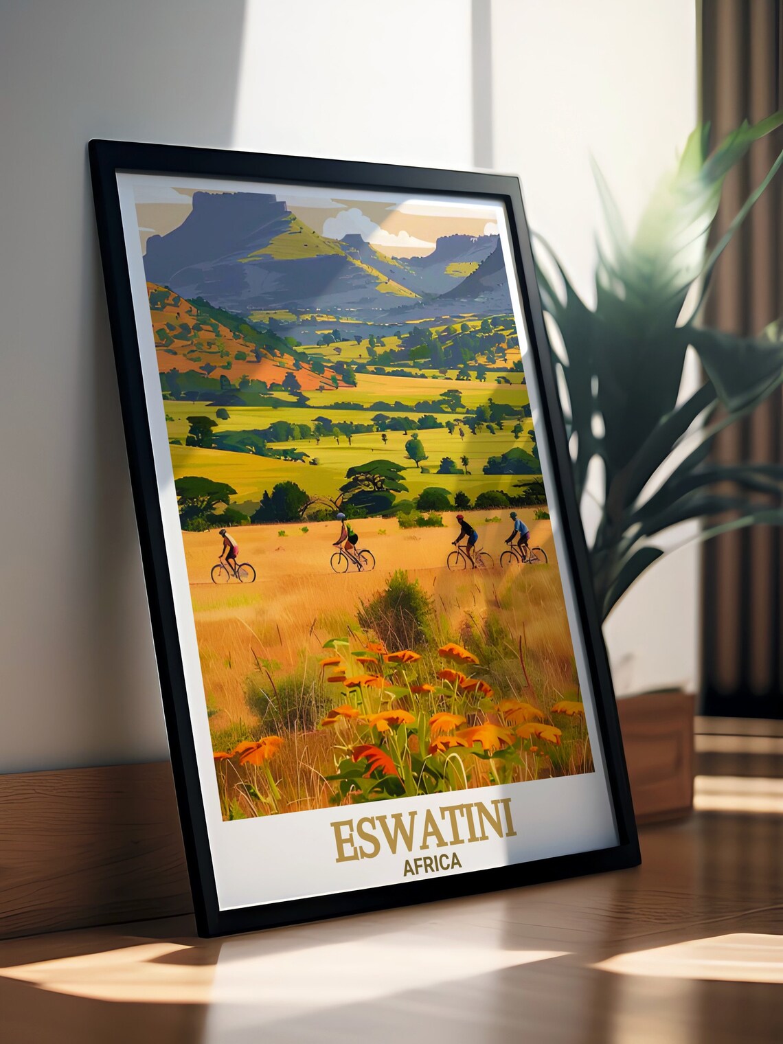 Mlilwane Wildlife Sanctuary Travel Poster, Eswatini - Image 3