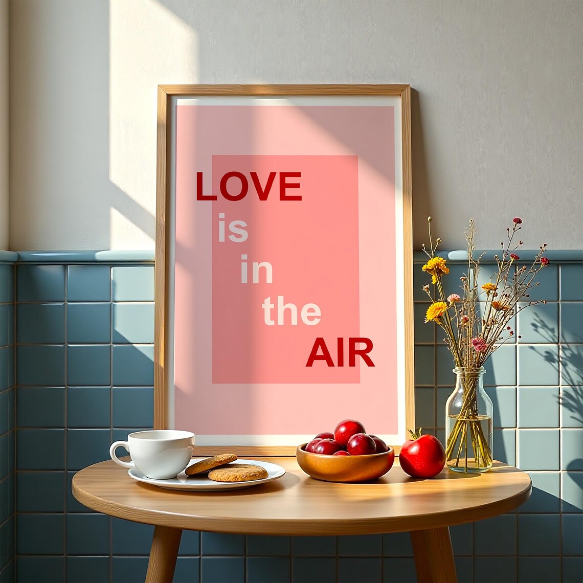 Romantic Valentines Day Trendy Love Poster - Image 2