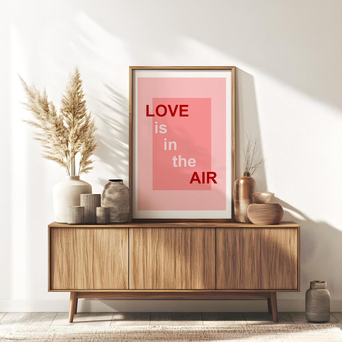 Romantic Valentines Day Trendy Love Poster - Image 3