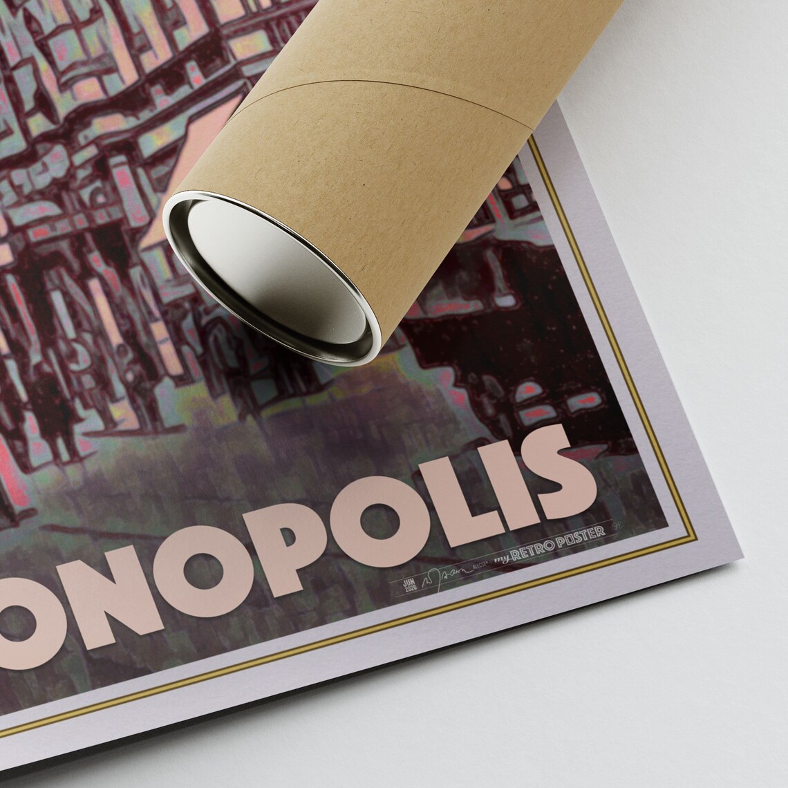 Manchester Cottonopolis Historic Victorian Street Scene Travel Poster - Image 2