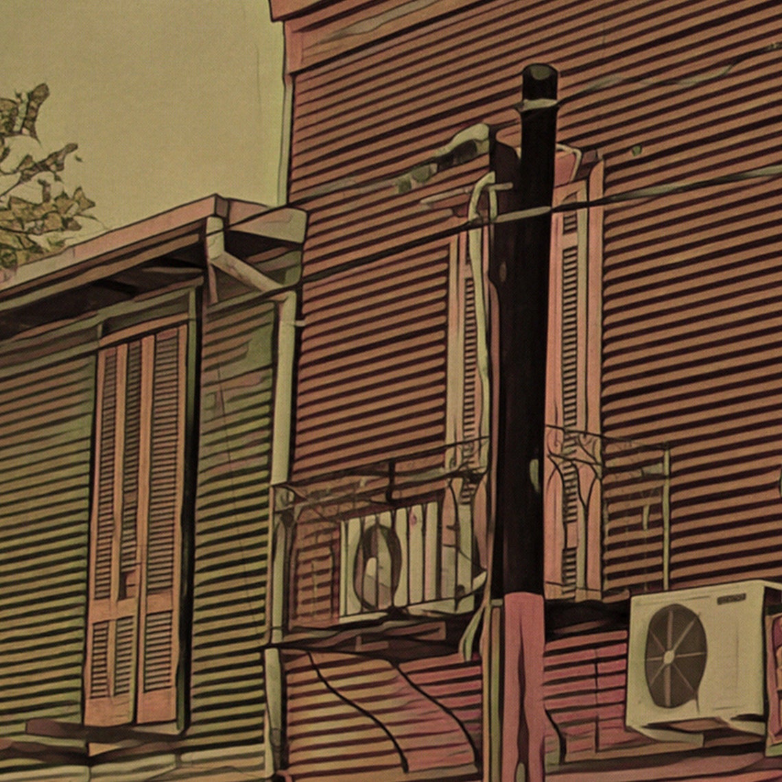 Buenos Aires La Boca Corner Bar Menjunjes Vintage Travel Poster - Image 4