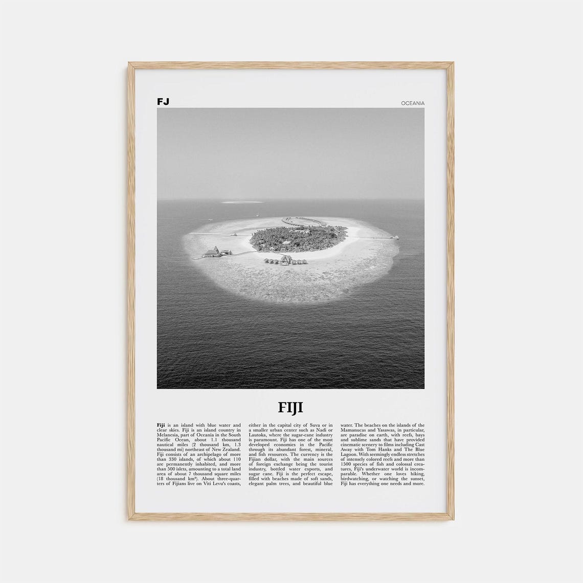Fiji Print Black And White No 3 Fiji Wall Art Fiji Poster Fiji Photo Fiji Wall Decor Suva Print Vanuatu Art Viti Levu Suva