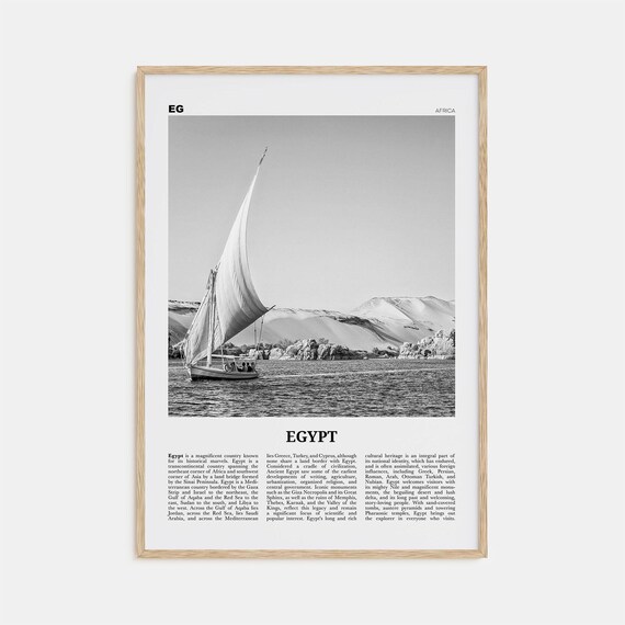Egypt Print Black And White No 1 Egypt Wall Art Egypt Poster Egypt Photo Egypt Wall Decor Cairo Arab Republic Sinai Africa