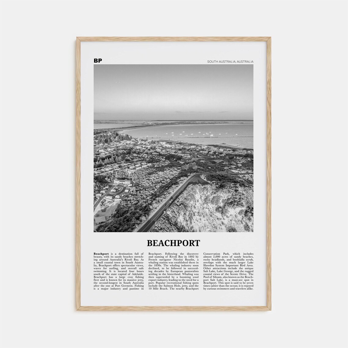 Beachport, South Australia Travel Poster