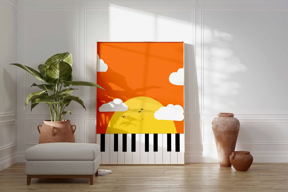 Retro Music Poster, Vintage Music Wall Art Print - Image 3