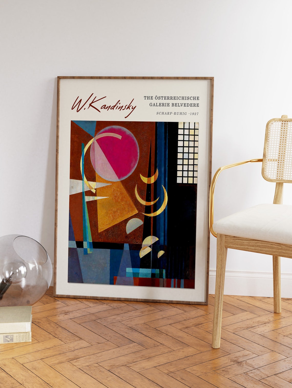 Wassily Kandinsky Scharf Ruhig 1927 Belvedere Gallery Poster - Image 3