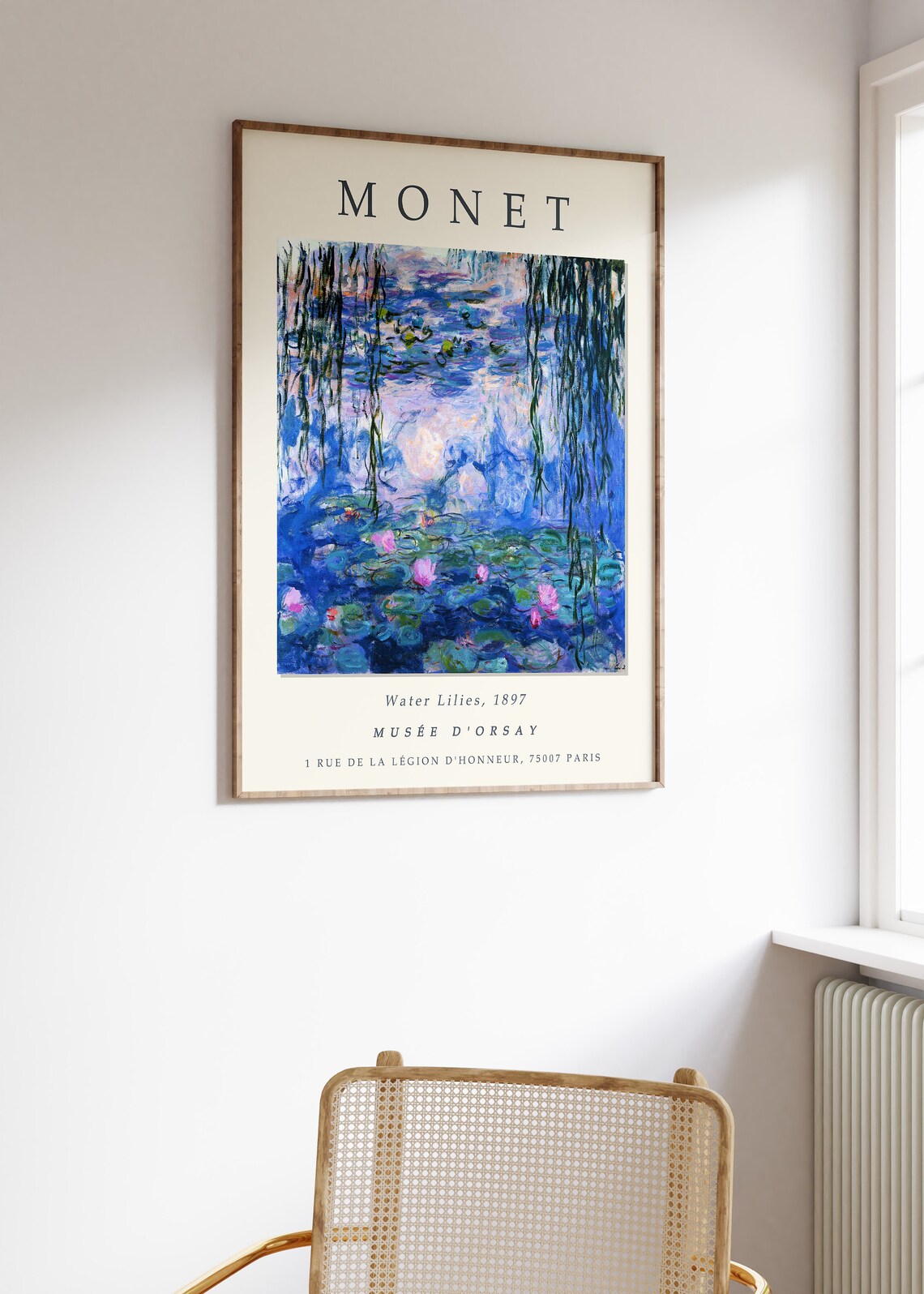 Claude Monet Vintage Nature Decor Wall Art Print - Image 3