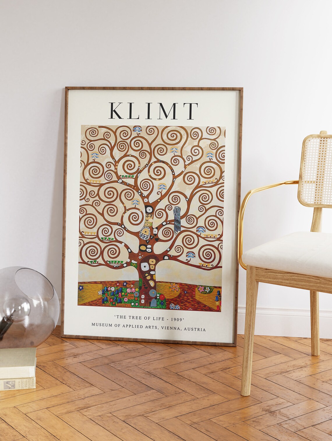 Gustav Klimt Tree Of Life Art Nouveau Art Print - Image 3