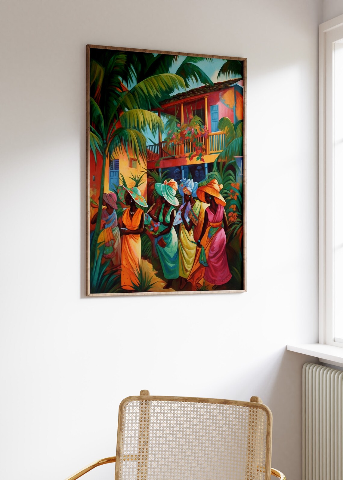 Caribbean Tropical Scenery Poster Print - Image 3