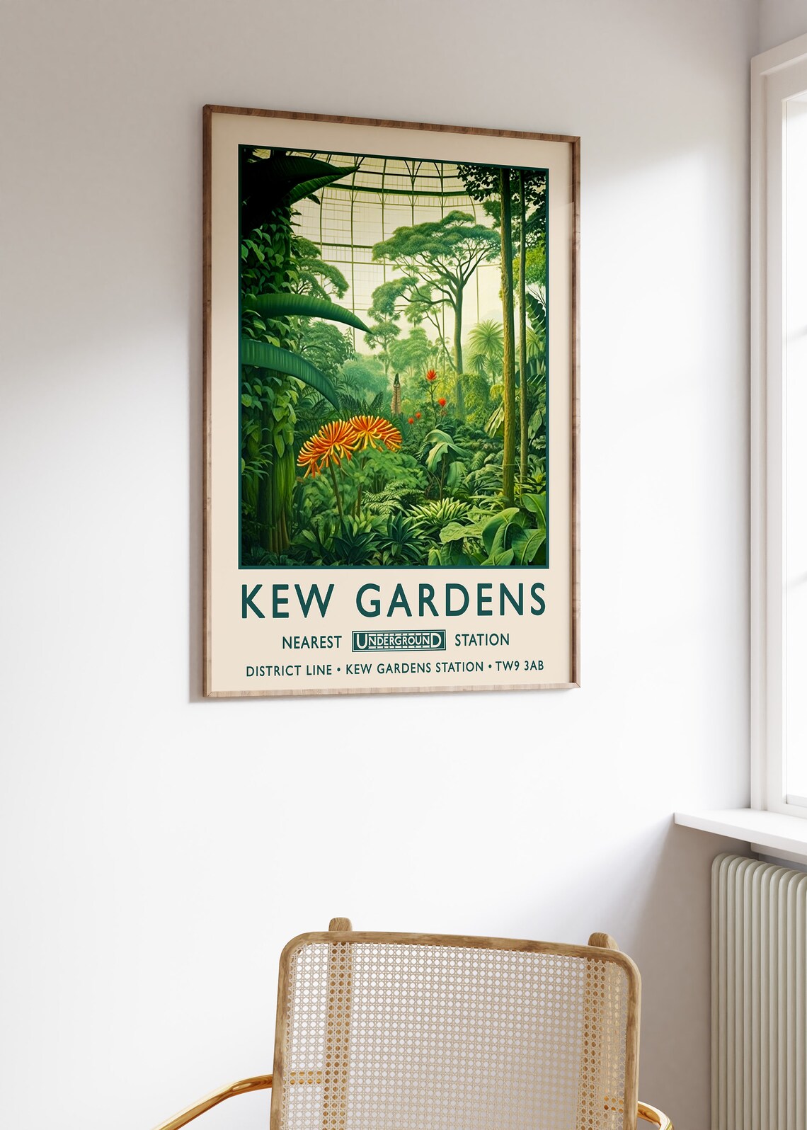 Kew Gardens Vintage London Botanical Art Print - Image 3