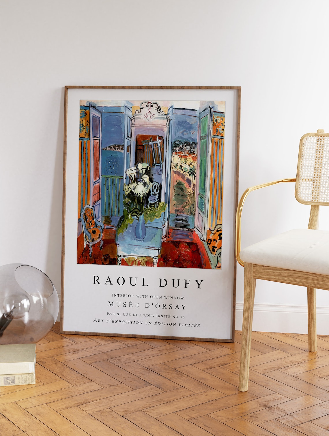 Raoul Dufy Exhibition Poster, French Expressionist Print - Image 3