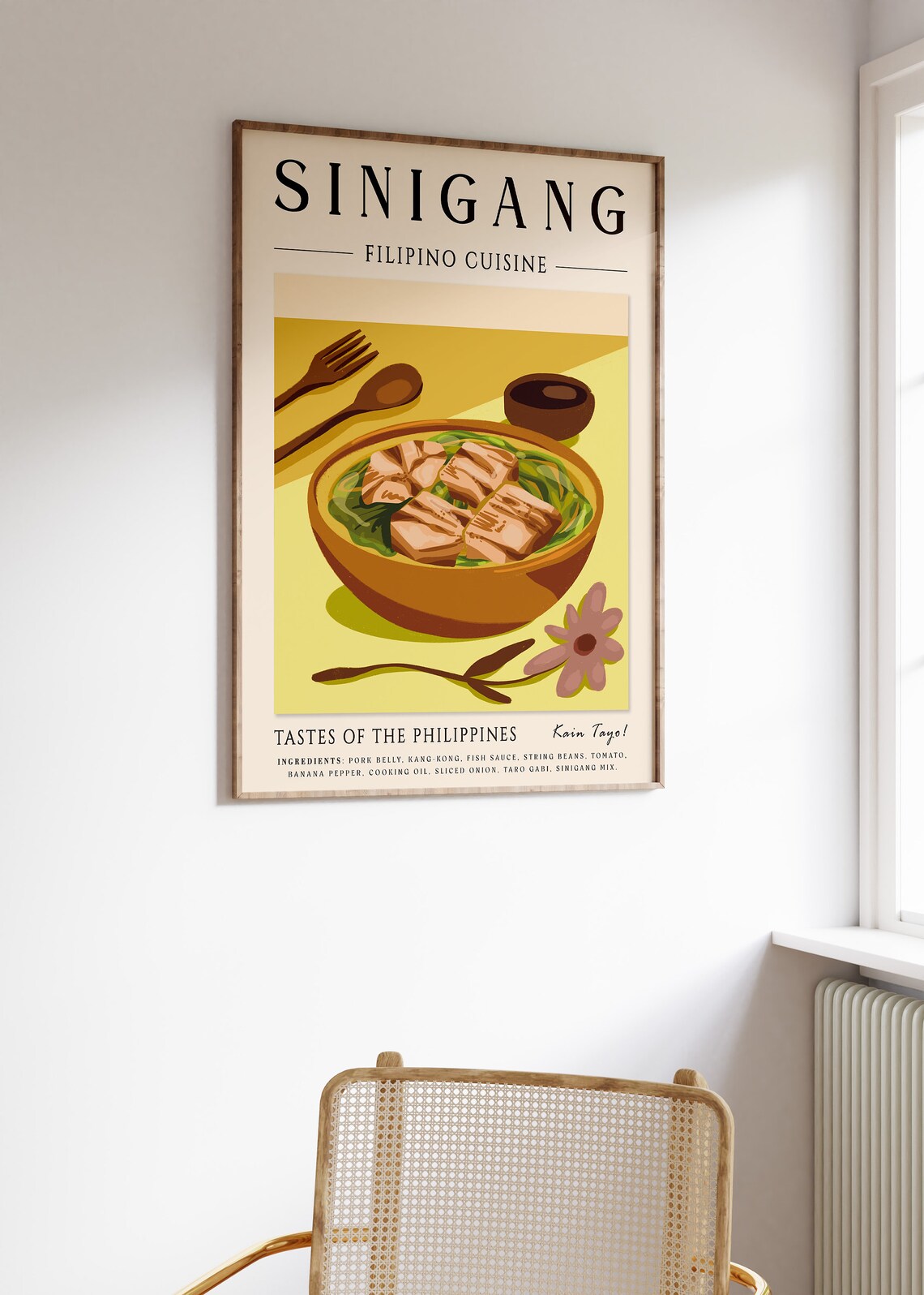 Sinigang Filipino Food Kitchen Poster Print - Image 3