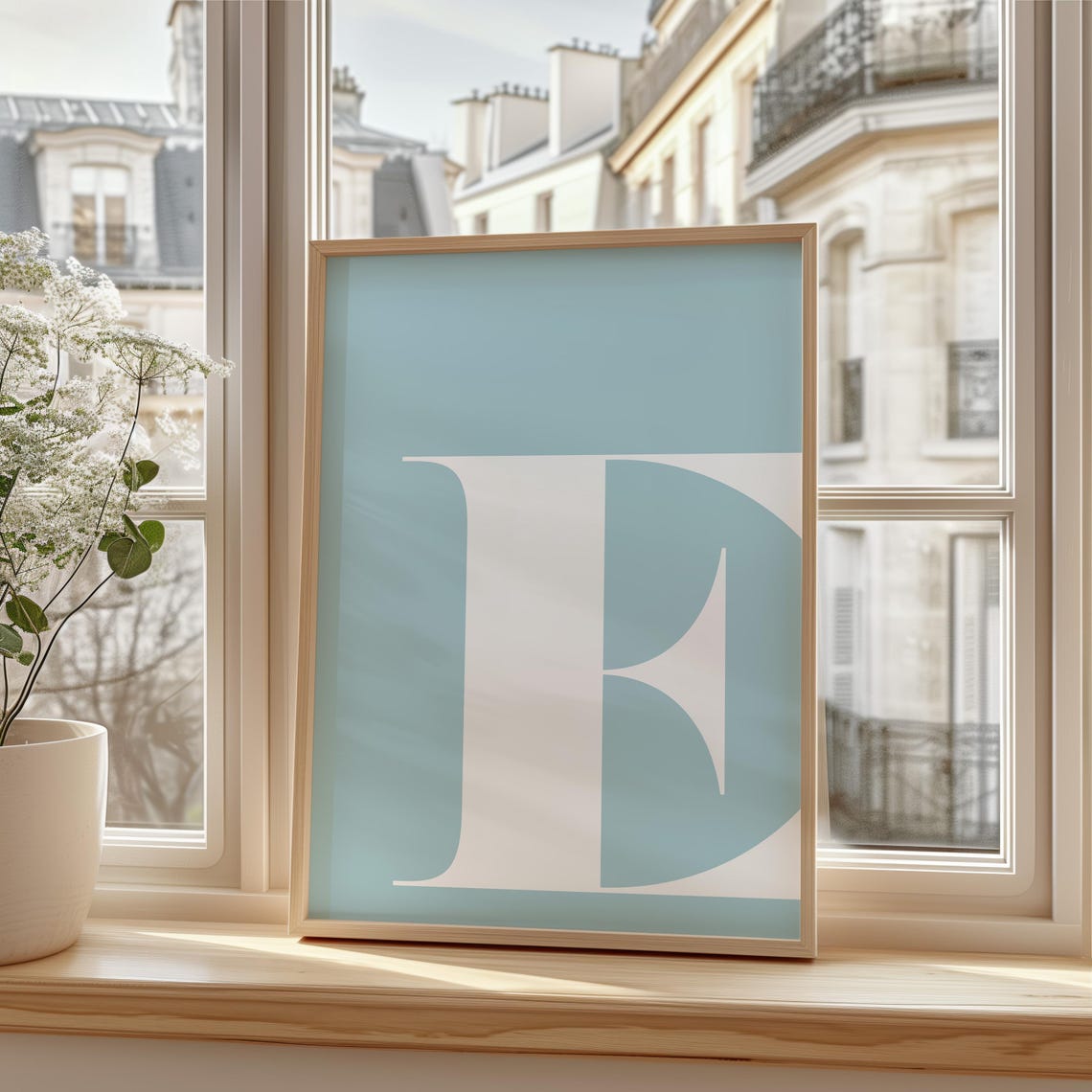 Letter E, Capital Alphabet Wall Decor - Image 4