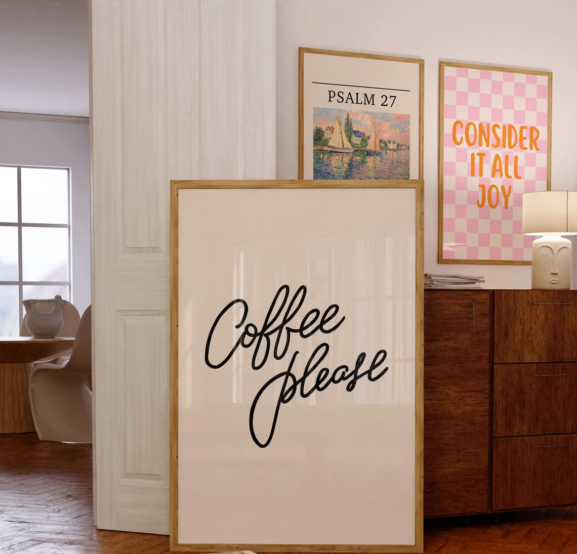 Coffee Minimalist Art Print, Kitchen Coffee Bar - Image 5