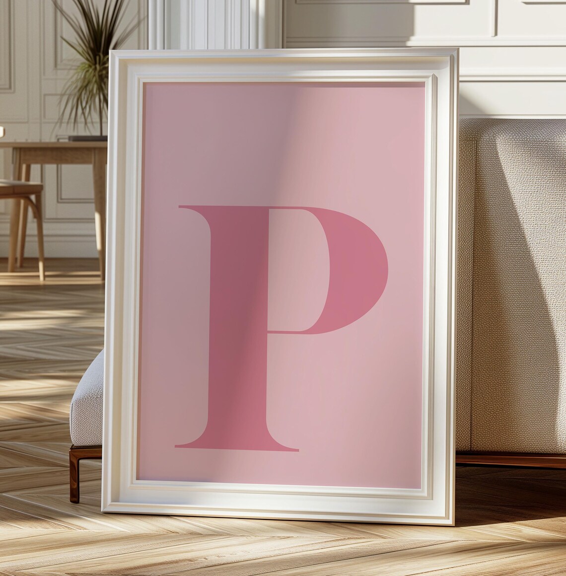 Letter P Poster, Alphabet Nursery Wall Art - Image 2
