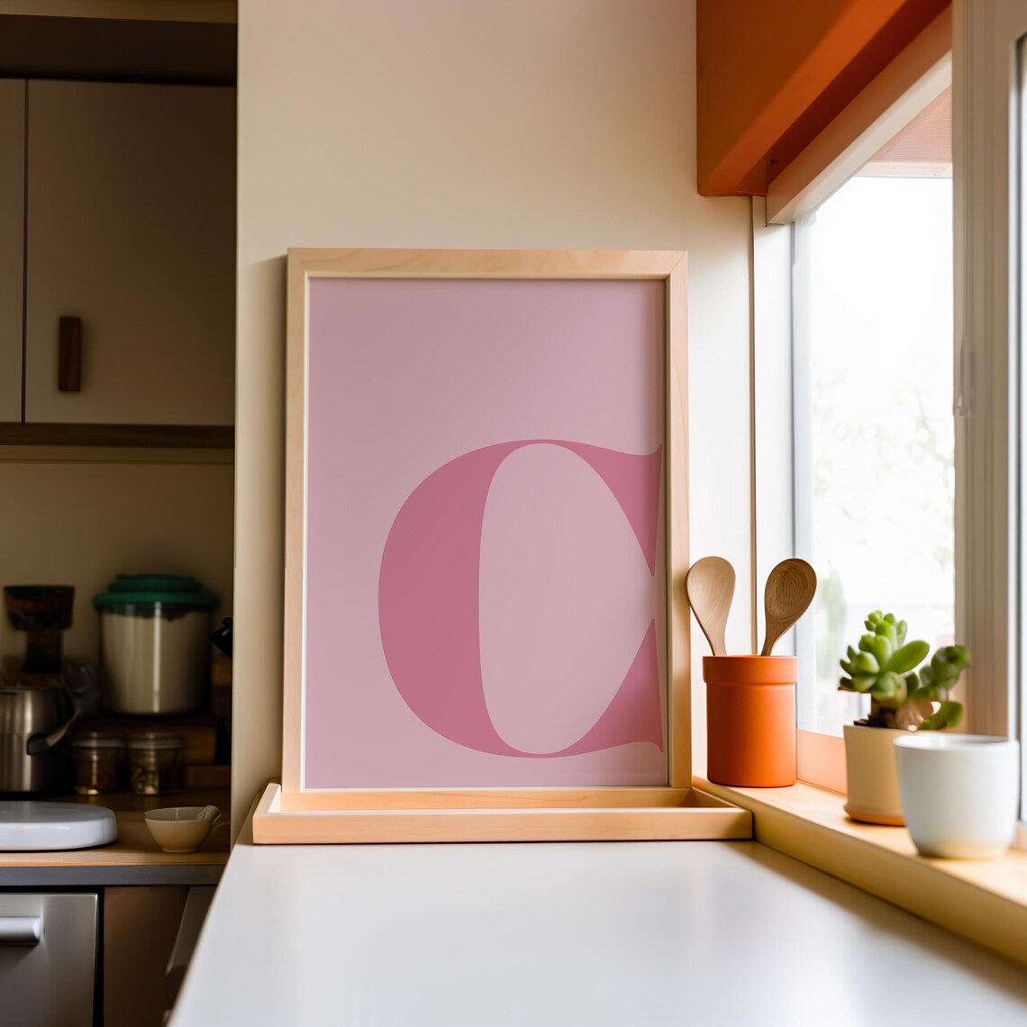 Letter C Poster, Alphabet Nursery Wall Decor - Image 4