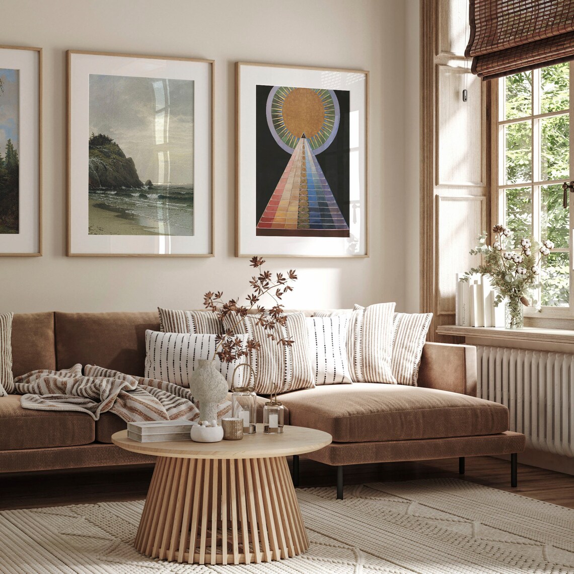 Hilma Af Klint Altarpiece No. 1, Abstract Art Print - Image 3