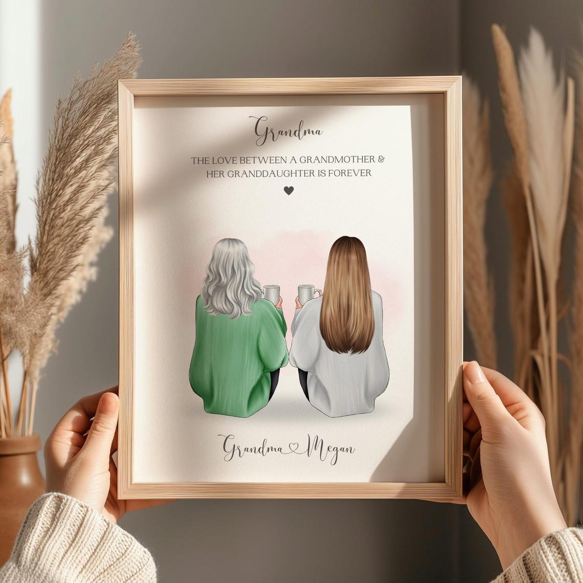 Grandma Gifts Nana Gifts Grandma Print Mothers Day Gifts Grandma Birthday Nana Christmas Gifts Personalised Print Granny Gifts