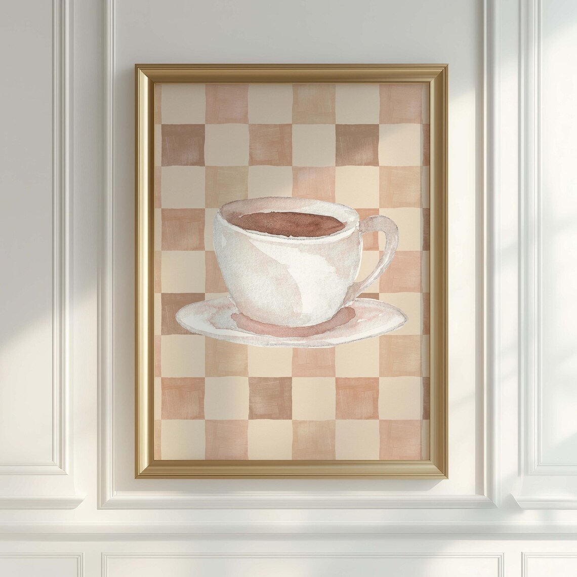 Coffee With Grandma Vintage Coffee Poster, Nook Decor - Image 3