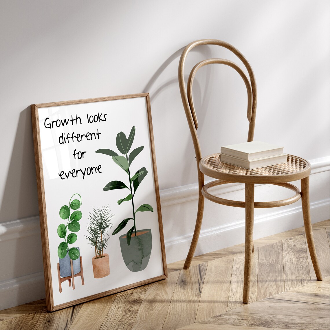 Growth Mindset Therapy Office Wall Art Print