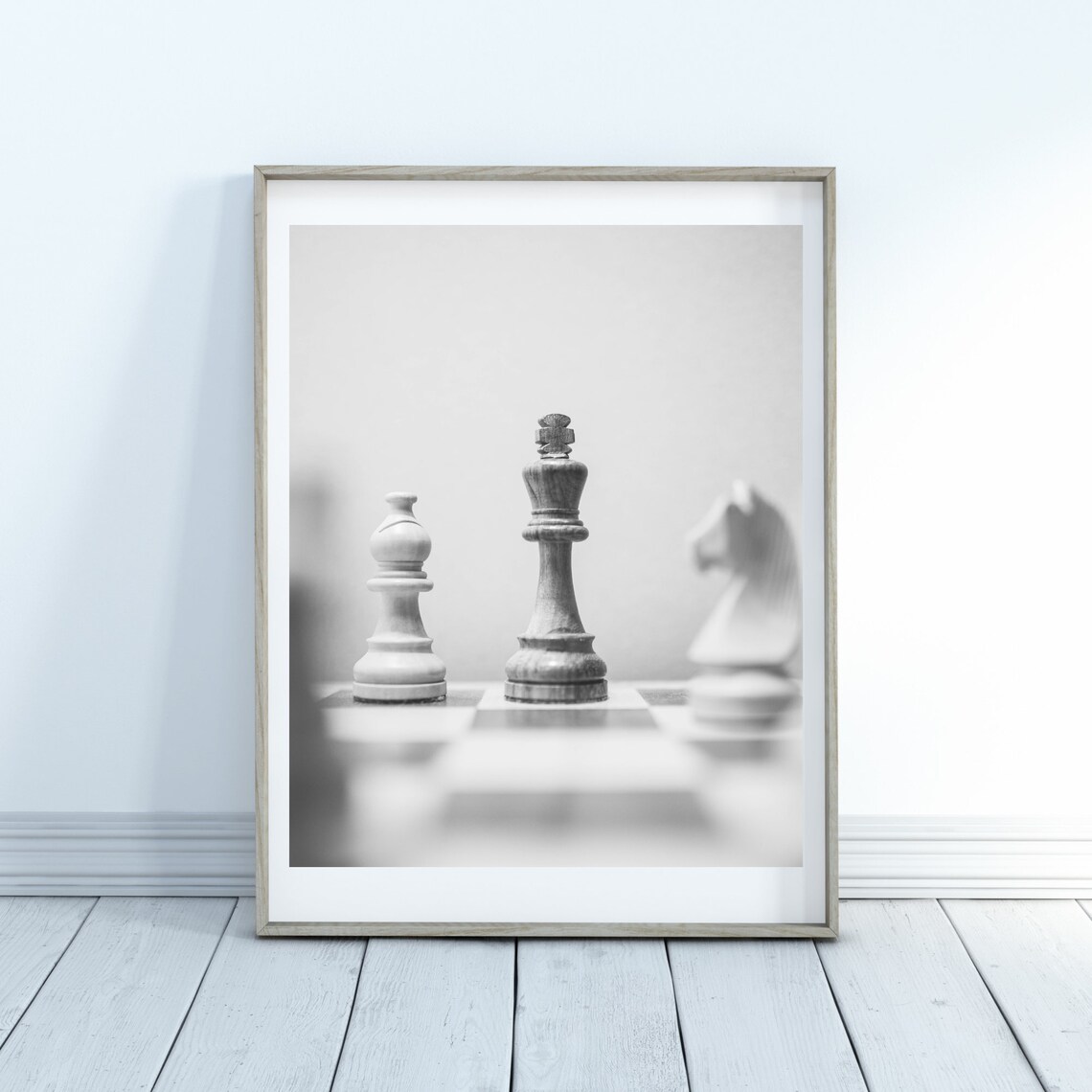 King Print Chess Photography, Home Decor