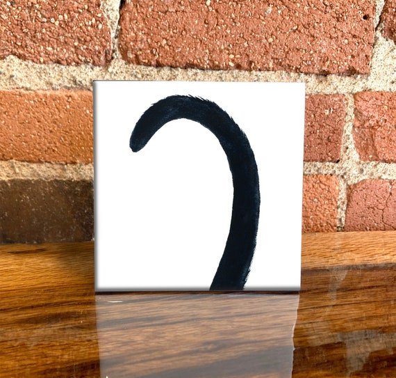 Cat Tail Decorative Tile, Unique Pet Lover Gift