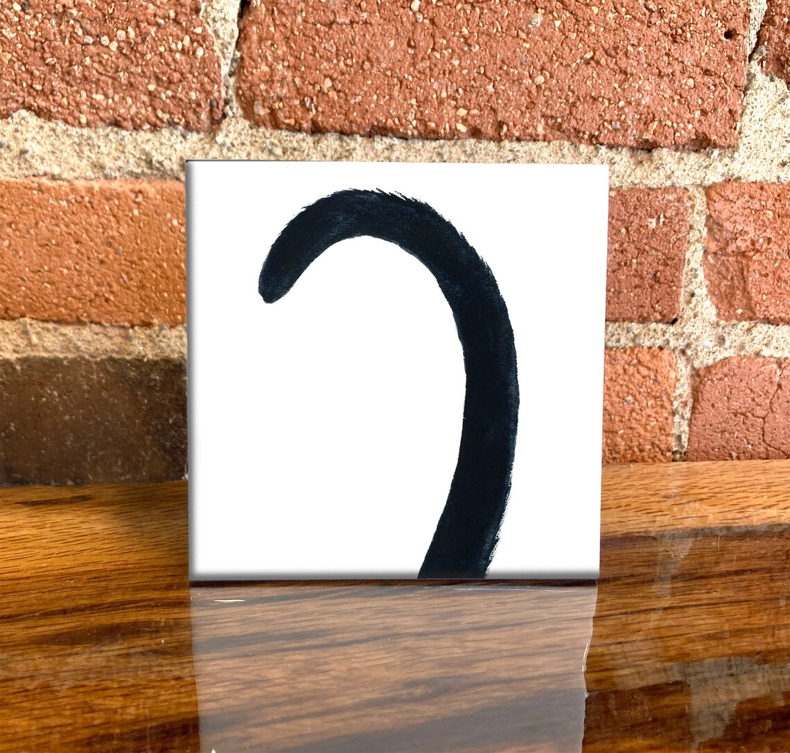 Cat Tail Decorative Tile, Unique Pet Lover Gift