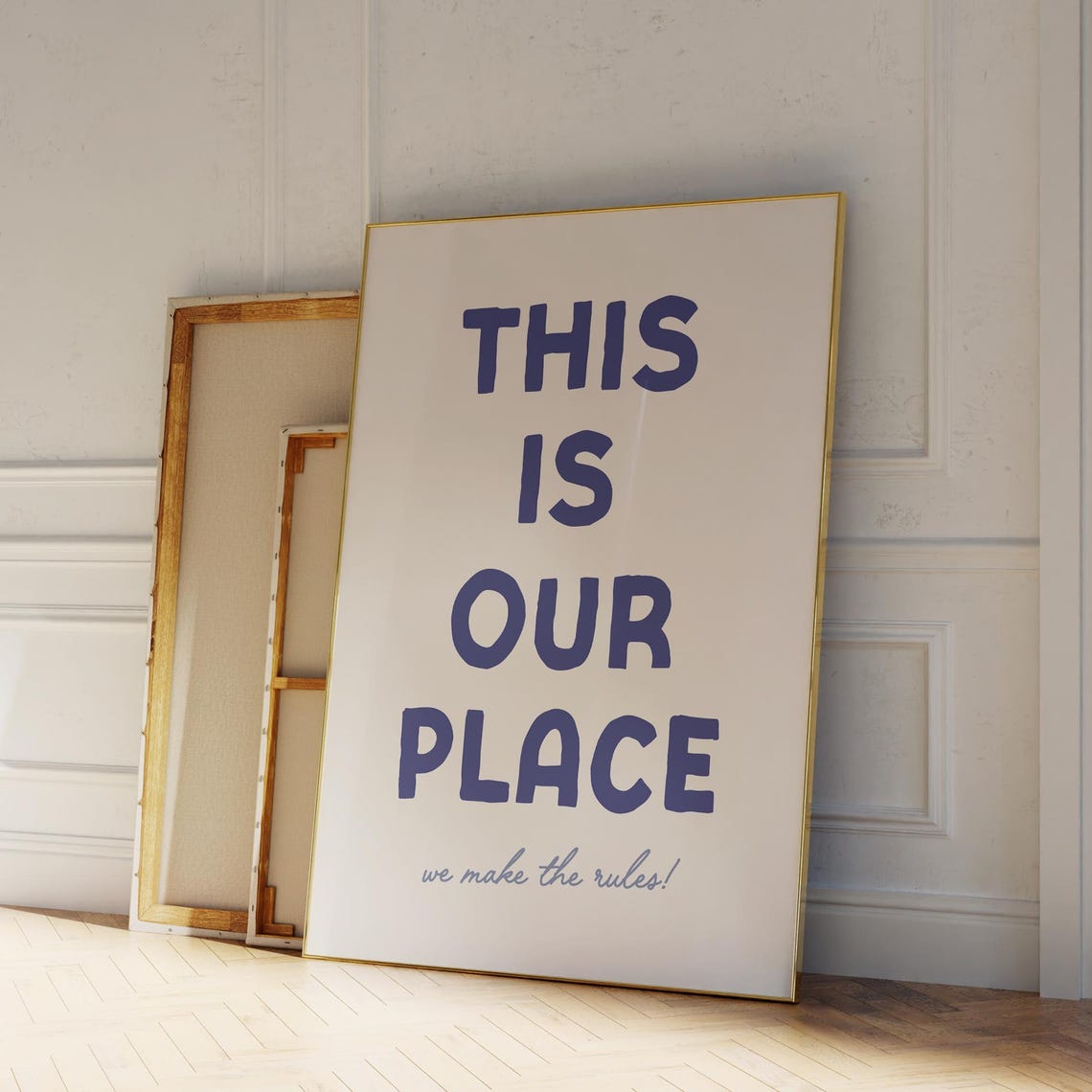 Taylor Swift Lover This Is Our Place We Make The Rules Lyric Poster