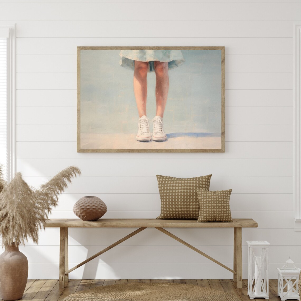 Retro Pastel Western Country Decor Wall Art Print - Image 3