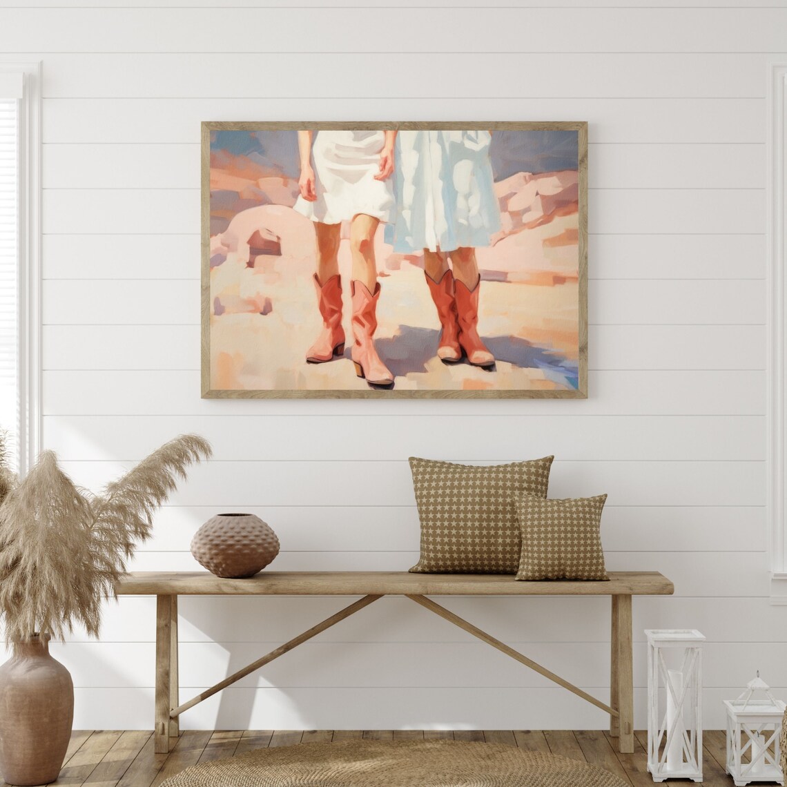 Cowgirl Retro Country Aesthetic, Western Art Print - Image 3