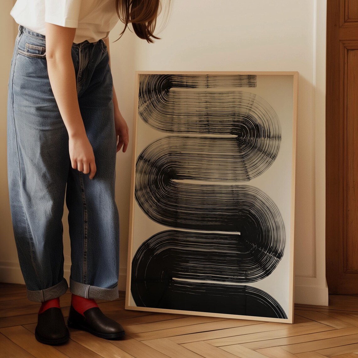 Abstract Minimalist Wall Art Print