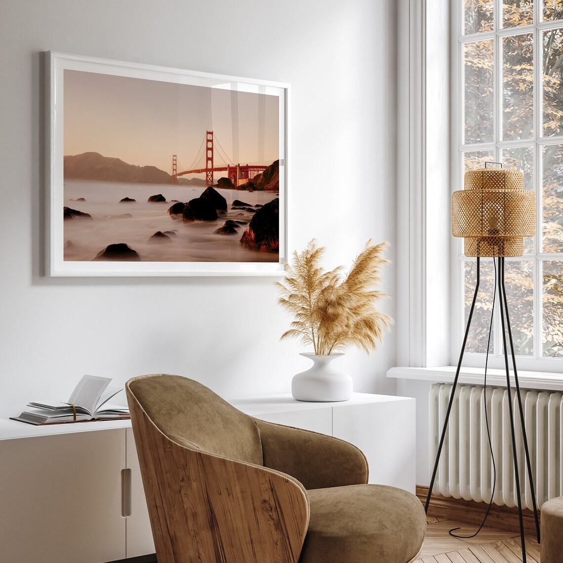 Golden Gate Bridge, San Francisco Travel Art Print - Image 4