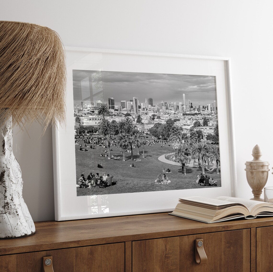 San Francisco Black And White Photography Wall Art Print - Image 4