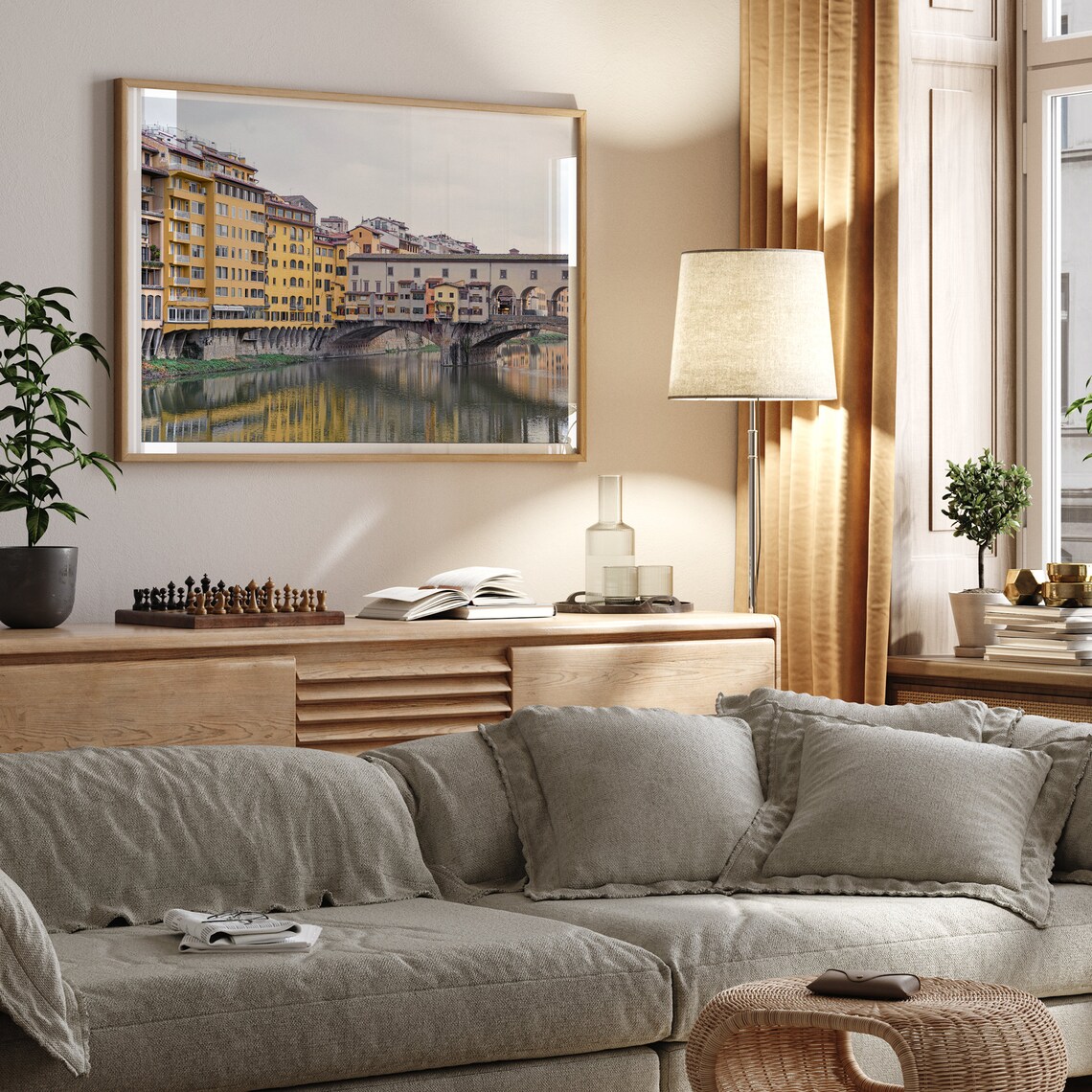 Ponte Vecchio Florence Art Print, Italy Wall Decor - Image 4