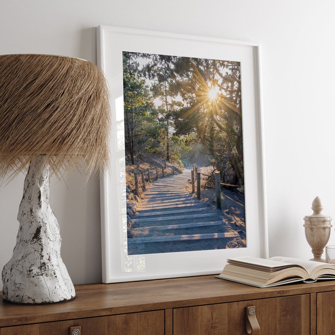 San Francisco Coast Sunset Forest Photography Art Print - Image 3