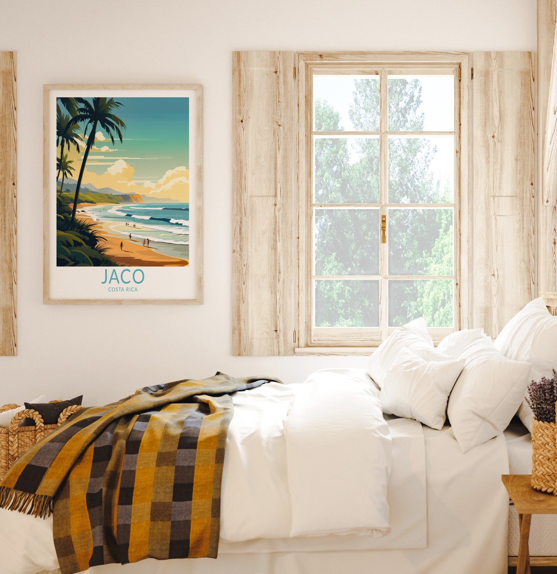 Jaco Costa Rica Travel Print Jaco Costa Rica Travel Poster Print Jaco Costa Rica Wall Art Jaco Costa Rica Travel Wall Decor - Image 2
