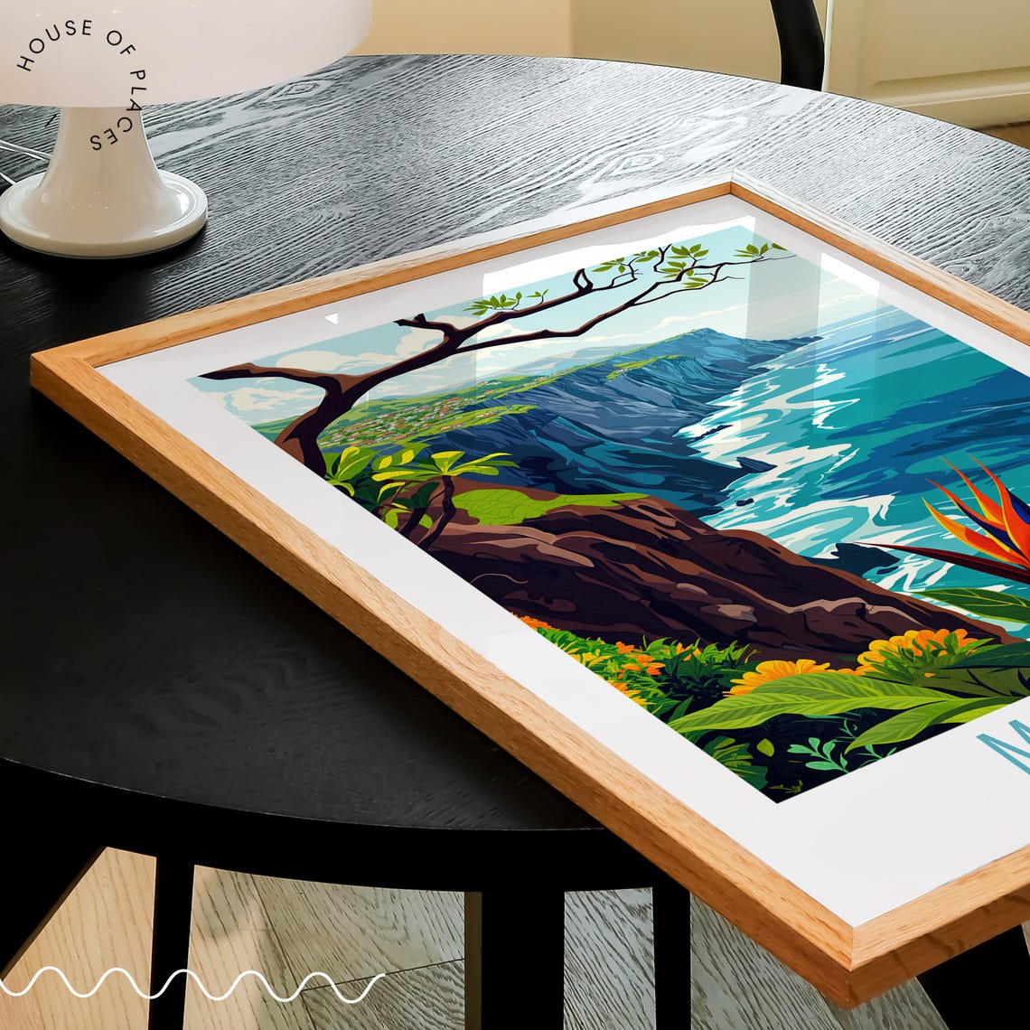 Madeira Travel Poster Portugal Africa Wall Art Madeira Portugal Print Home Decor Birthday Gifts Custom Travel Poster - Image 2