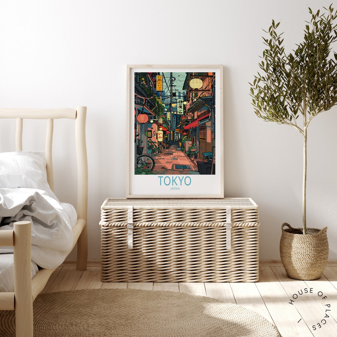 Tokyo Japan Travel Poster, City Wall Art Print - Image 4