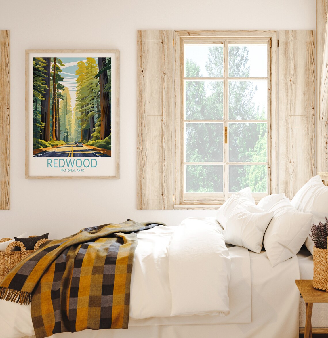 Redwood National Park Custom Travel Poster - Image 2