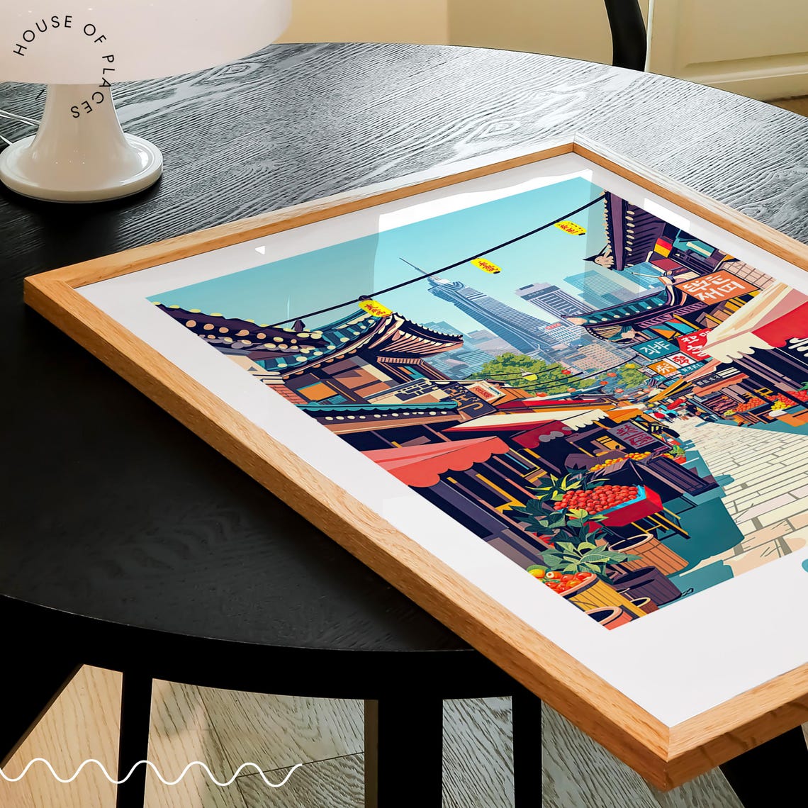 Seoul South Korea Poster South Korea Travel Wall Art Seoul Travel Print Personalised Gifts Birthday Gifts Home Decor - Image 2
