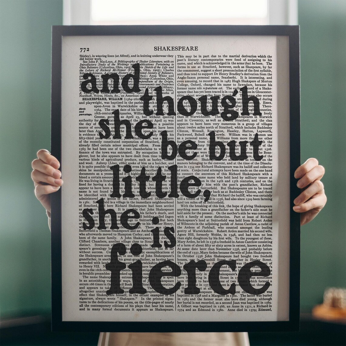 Shakespeare Quote, A Midsummer Night's Dream Print - Image 4
