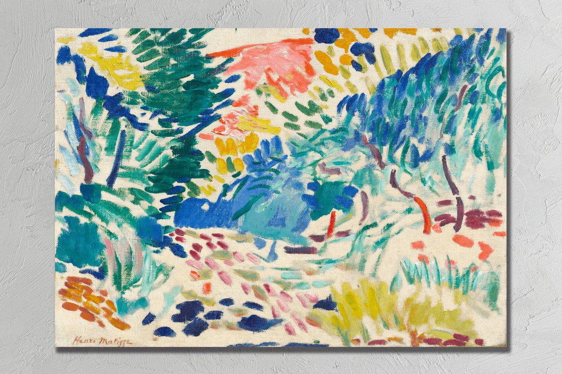 Henri Matisse Landscape at Collioure Fauvist Color Art Poster - Image 4