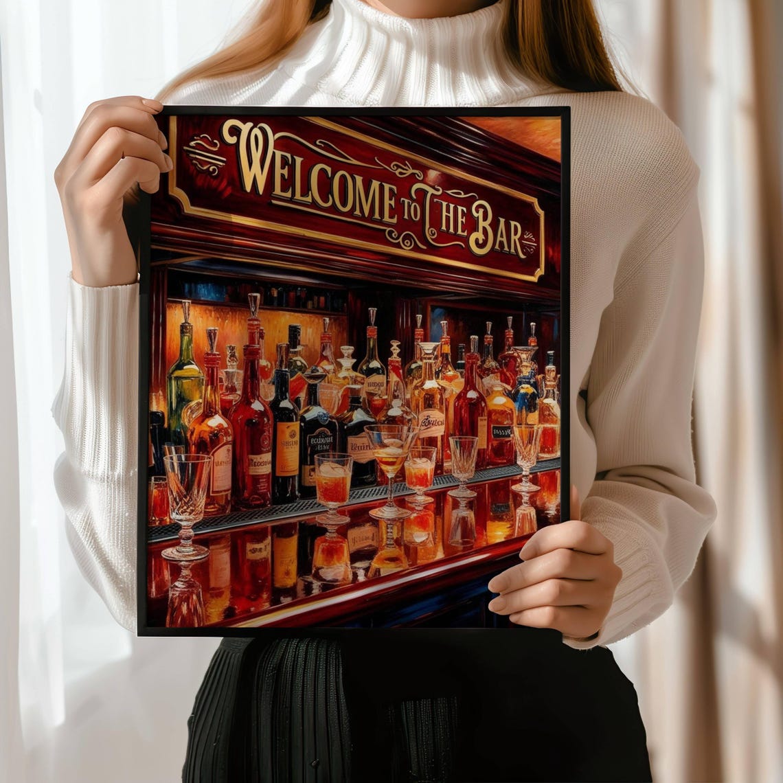 Bar Art Collection 5 Vibrant Prints To Transform Your Home Bar And Elevate Your Space Unique Decor For Pub Lounge - Image 3