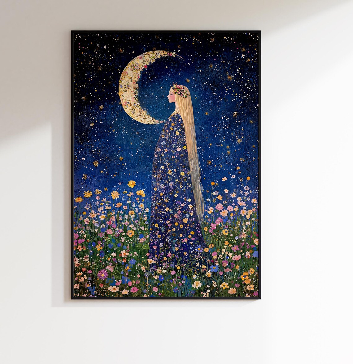 Moon Phases Astrology Art Print, Esoteric Decor - Image 2